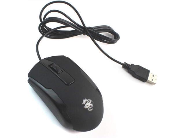 WishLotus Left Handed Mouse Logo Laser Engraving and Matte Process 800 DPI Resolution 3D Button Plug and Play Mini USB Wired Mouse Suitable for Laptop