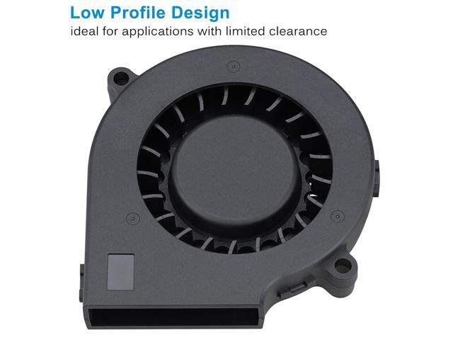 GDSTIME 75mm USB Fan, 75mm x 15mm Blower Fan, 5V DC Brushless Cooling Fan For Laptop