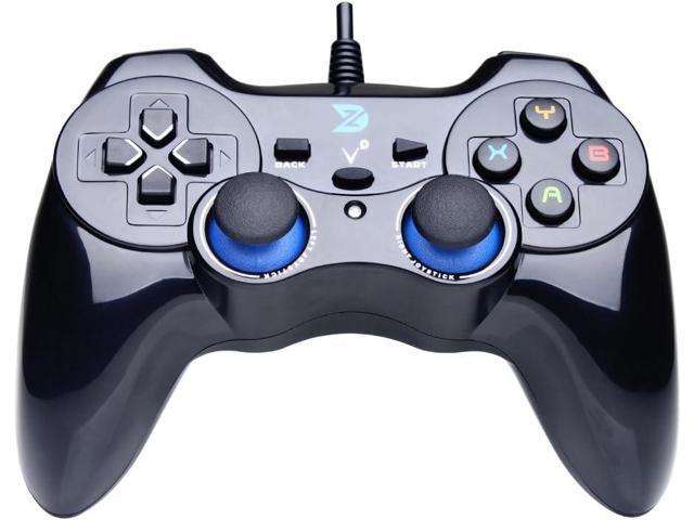 ZD-V+ USB Wired Gaming Controller Gamepad For PC/Laptop Computer(Windows XP/7/8/10/11) & PS3 & Android & Steam - [Black]