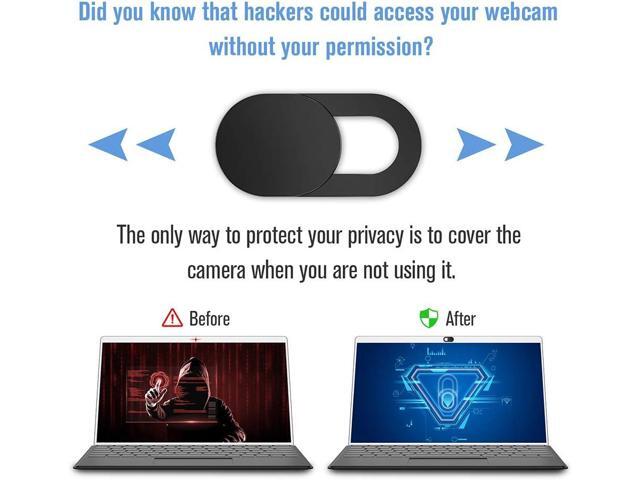 Webcam Cover Slide,[6 Pack] Ultra-Thin Laptop Web Camera Cover Compatible with MacBook,Laptop,PC,Computer,iMac,iPad, iPhone Cell Phone etc. 0.022in...