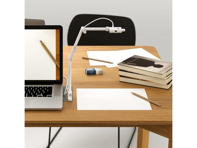 OKIOCAM S-4K 8MP Document Camera and Webcam 2-in-1 with OKIOPoint Smart Visual Pointer, Document Camera for Teachers, Compatible w PC, Mac,...