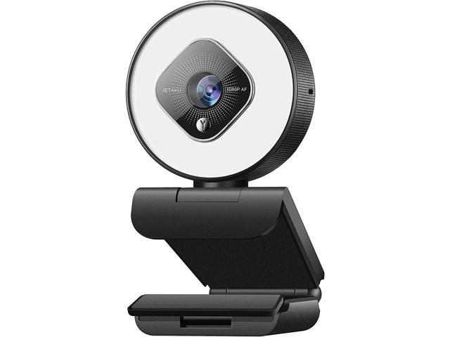 Photos - Webcam NOEL space JETAKu 1080P  with Ring Light and Dual Microphone, Advanced Auto-Foc 