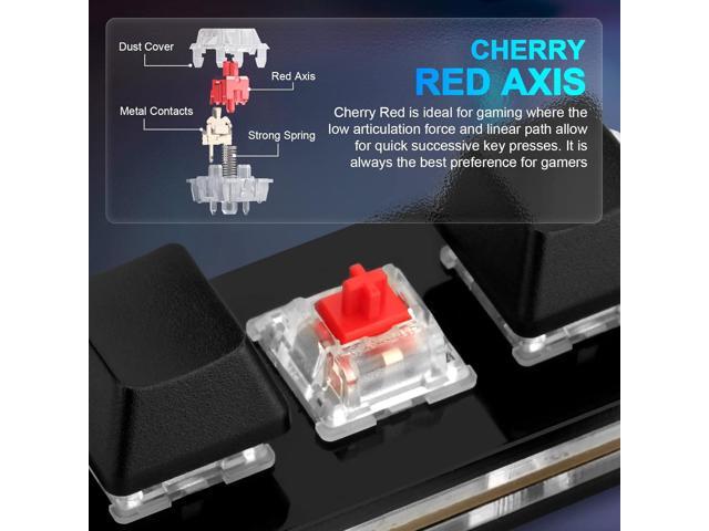 Ecarke Upgrade Black 5 Keys Mini Macro Mechanical Keyboard Gaming Keypad Hot Swap Game Keyboards USB Data Cable for Windows Mac OSU HID Standard...