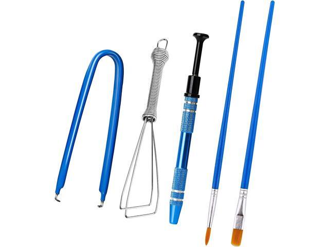 SAVITA 5pcs Mechanical Keyboard Switch Puller Set, Keycap Switch Remover Opener Kit Keyboard Cleaner Tool Including Key Caps Puller, Switch Clamp,.