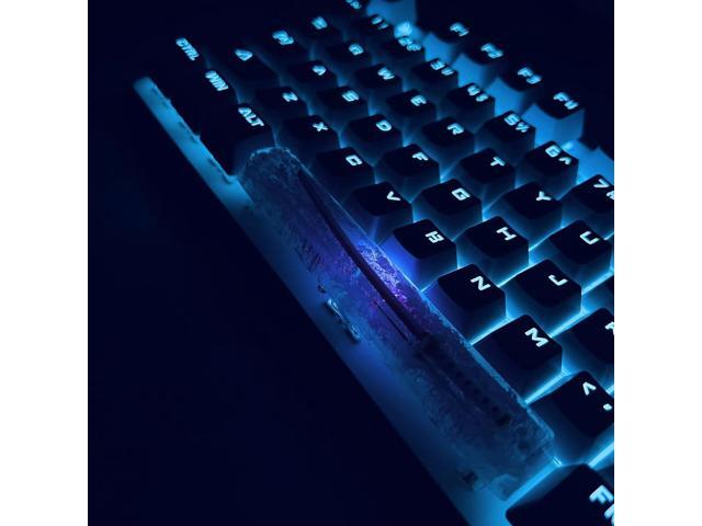 Custom Knife Keycap, Pink Space Bar Keycap for MX Mechanical Keyboard, Unique Gifts for Friend