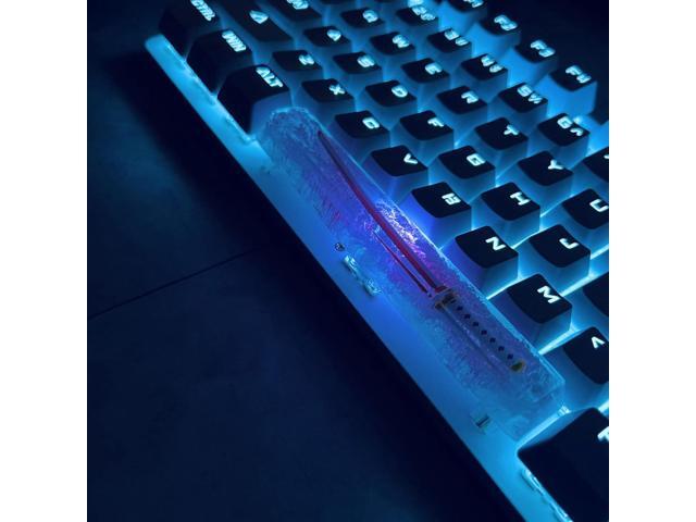 Custom Knife Keycap, Pink Space Bar Keycap for MX Mechanical Keyboard, Unique Gifts for Friend