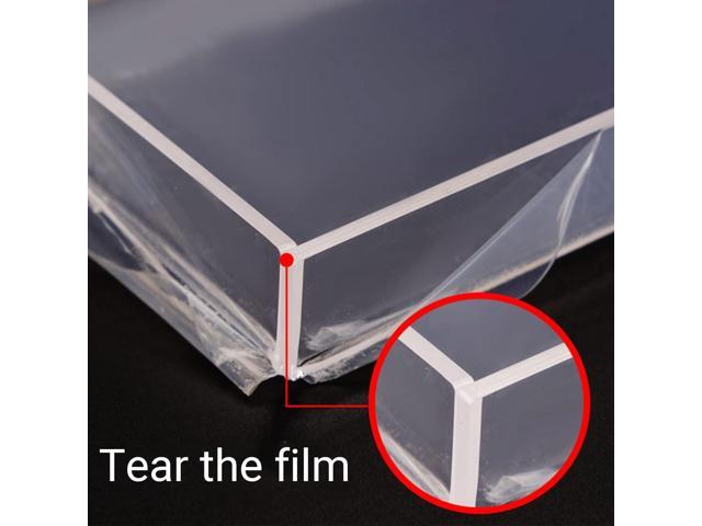 Hyekit Premium Acrylic Keyboard Cover - Clear Protector for Mechanical Keyboards - Dust Cover - Compatible with Nj80/GMMK Pro/Keychron Q1/MOD007...