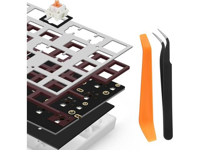 Poron PCB Foam 96 Layout, Switch Pads 120Pcs and Sound Dampeners for Custom Keyboard