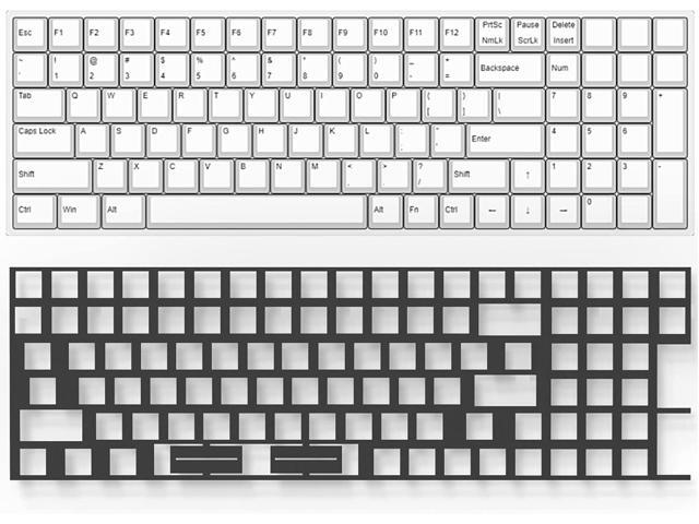 Poron PCB Foam 96 Layout, Switch Pads 120Pcs and Sound Dampeners for Custom Keyboard