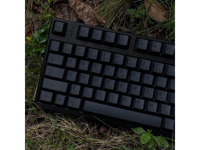 PBT Japanese Gray Keycaps 144 Keys Cherry Profile DYE-Sub Custom Minimalist Keycaps for 60% 65% 70% 75% Cherry Gateron MX Switches Mechanical...