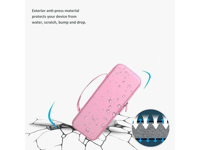 Aproca Pink Hard Travel Storage Case, for Apple Wireless Magic Keyboard 2 - MLA22LL/A and Apple Magic Bluetooth Mouse 2