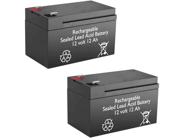 BatteryGuy Buzzaround XL 4-Wheel (GB147) replacement 12V 12Ah SLA batteries - BatteryGuy brand equivalent (Rechargeable) - Qty of 2 BatteryGuy Buzzaround XL 4-Wheel (GB147) replacement 12V 12Ah SLA batteries - BatteryGuy brand equivalent (Rechargeable) - Qty of 2