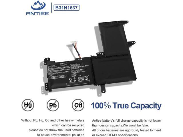ANTIEE B31N1637 C31N1637 Laptop Battery Replacement for ASUS VivoBook X510 X510U X510UQ X510UA X510UAR X510UF S15 S510U S510UF S510UQ S510UN S510UR...