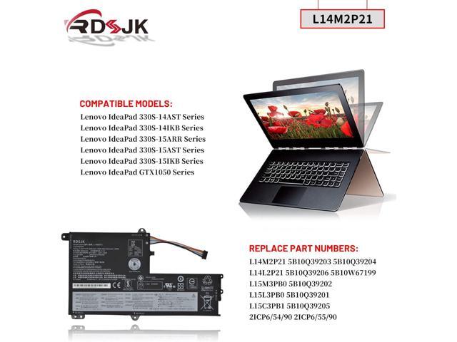 L14M2P21 L14L2P21 Laptop Battery for Lenovo IdeaPad 330S 330S-14AST 330S-14IKB 330S-141KB 330S-15ARR 330S-15AST 330S-15IKB GTX1050 Series...