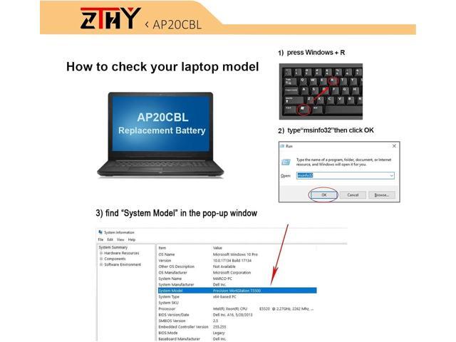 ZTHY AP20CBL Laptop Battery Replacement for Acer Aspire 5 A515-45 A515-46 A515-45G Aspire 7 A715-43G Swift 3 SF314-43 SF314-511 Vero AV15-51...