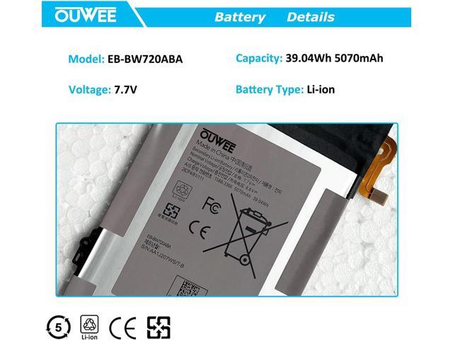 EB-BW720ABA EB-BW720ABE Laptop Battery Compatible with Samsung Chromebook 4 11.6' XE310XBA, 4+ 15.6' XE350XBA-K01US XE350XBA-K02US, Chrombook Plus...