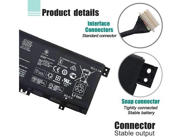 KC04XL L08496-855 Laptop Battery Replacement for HP Envy X360 13-AG 13-AR Envy 13-AH 13-AQ 13M-AQ Series KC04053XL L08544-2B1 TPN-W136 TPN-W133...