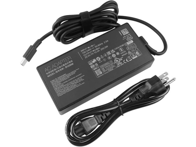 200W Charger for Asus ROG Zephyrus G16 GA605 GA605WI GA605 GA605WV TUF Gaming A14 A16 FA401WV FA401UV FA608 FA608WV ProArt PX13 HN7306 HN7306WV P16...