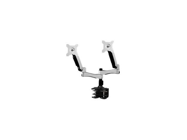 Amer Mounts Dual Articulating Monitor Arm. Supports Two 15'-26' Lcd/Led Flat Panel Screens