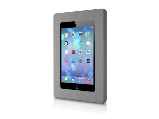 VidaMount Light Grey Enclosure and Tilting VESA Slim Wall Mount [Bundle] compatible with iPad Mini 1/2/3