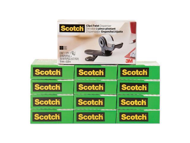 Scotch 810K12C19 Tape Clip Dispenser