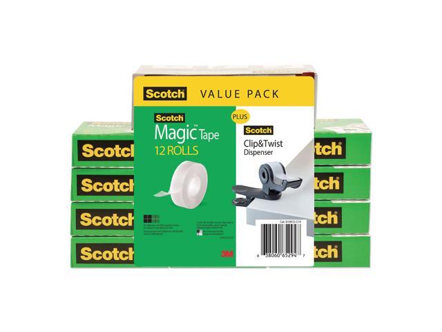 Scotch 810K12C19 Tape Clip Dispenser