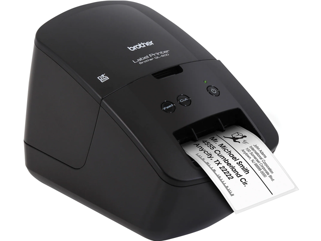 Brother QL-600 Direct Thermal Printer Monochrome Desktop Label Print QL600