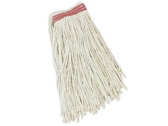 Libman Cut-End Wet Mop Head Recycled Cotton Blend 20 oz. White 00975