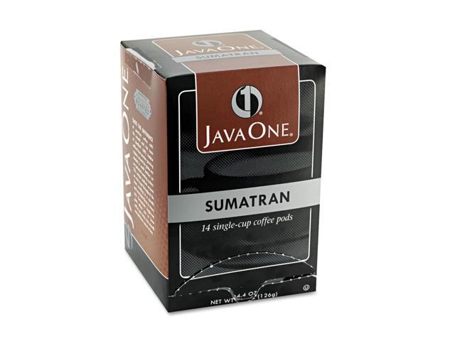 Java One Coffee Pods Sumatra Mandheling Single Cup 14/Box 60000