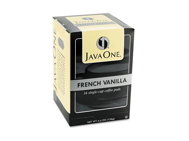 Java One Coffee Pods French Vanilla Single Cup 14/Box 70400
