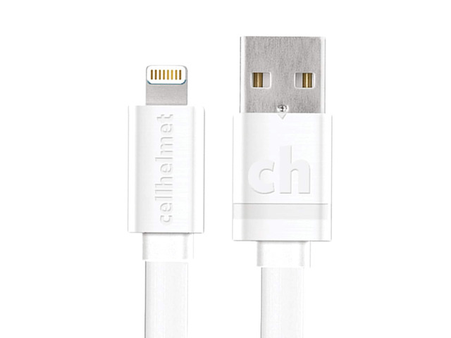cellhelmet 4.8-Amp 3-Port USB Car Charger with USB-A to Lightning Flat Cable 3