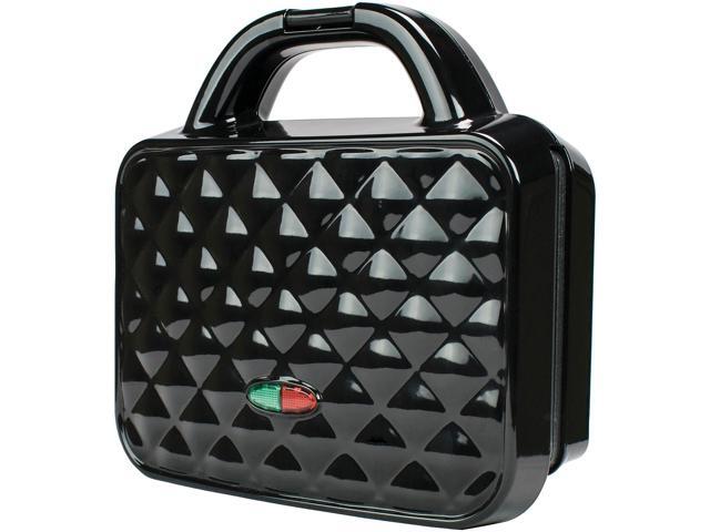 BRENTWOOD APPLIANCES TS-239BK COUTURE DL WAFFLE MKR BLK