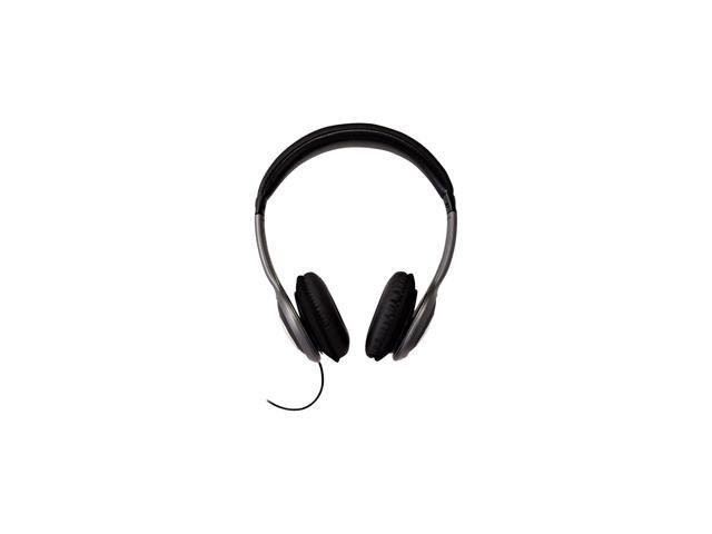 V7 Deluxe Stereo Headphones with Volume Control Black - image 3