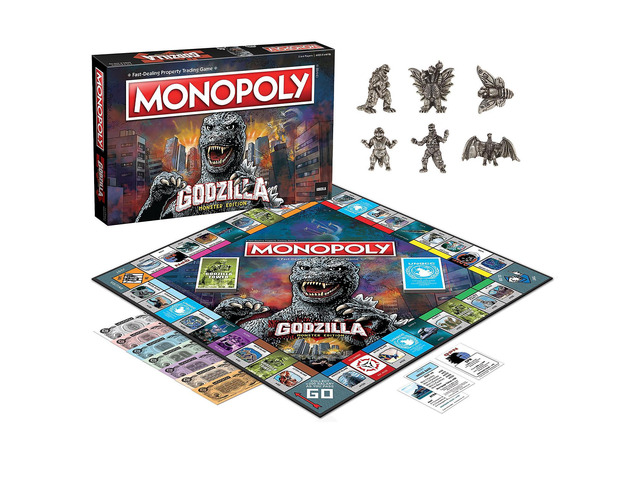 USAopoly MONOPOLY: Godzilla (USAMN133710)