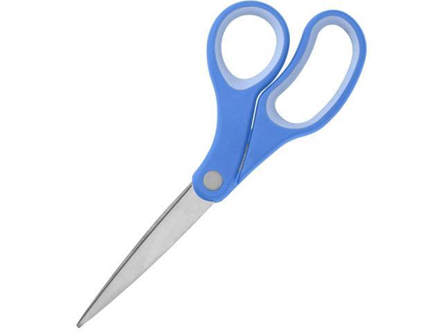 Sparco Scissors Bent 8' Rubber Handle Blue 39043