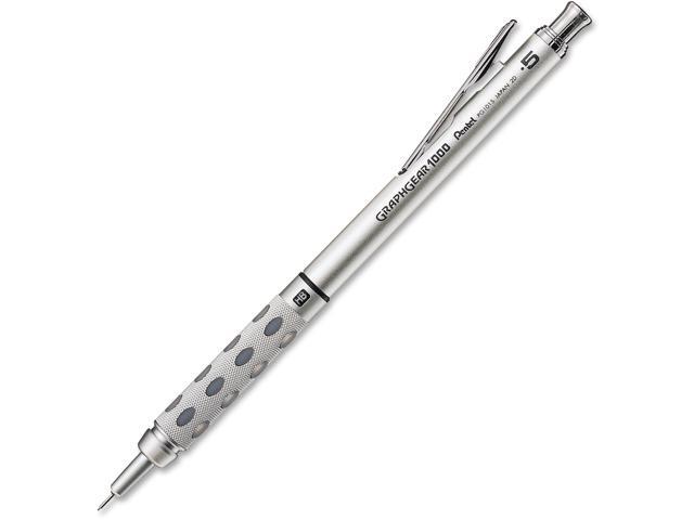 Pentel Automatic Drafting Pencil .5mm Gray Accent Barrel PG1015A