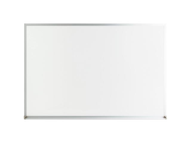 Lorell Dry-erase Board Aluminum Frame 4'x3' White 19771