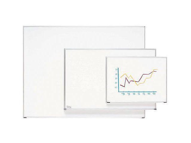 Lorell Dry-erase Board Aluminum Frame 4'x3' White 19771