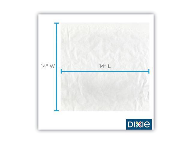 All-Purpose Food Wrap Dry Wax Paper 14 x 14 White 1000/Carton GRC1414