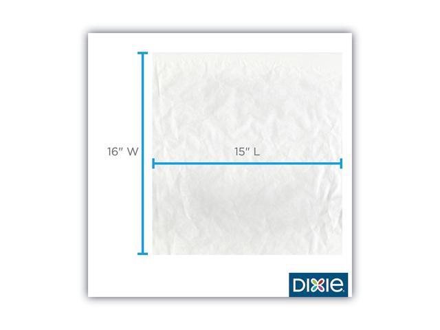 All-Purpose Food Wrap Dry Wax Paper 15 x 16 White 1000 Sheets/Pack 3 Packs/Carton GRC1516