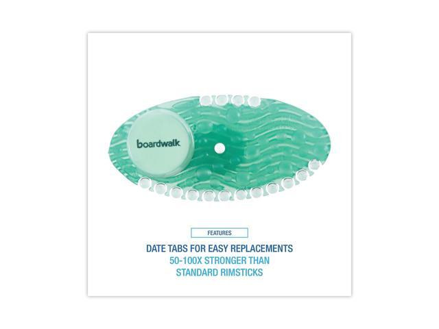 Boardwalk Curve Air Freshener Cucumber Melon Green 10/Box CURVECME