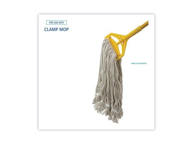 Pro Loop Web/Tailband Wet Mop Head, Cotton, 24oz, White
