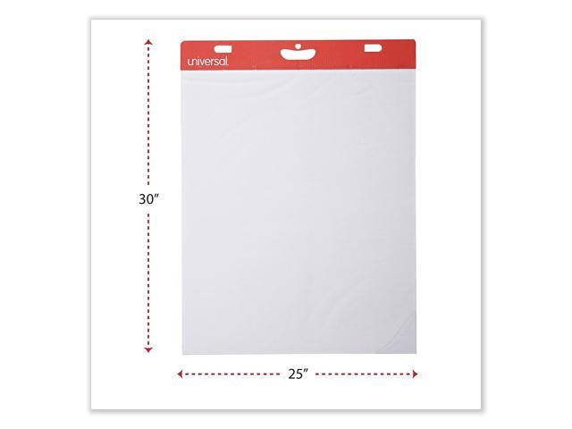 Self-Stick Easel Pads, Unruled, 25 x 30, White, 2 30-Sheet Pads/Carton