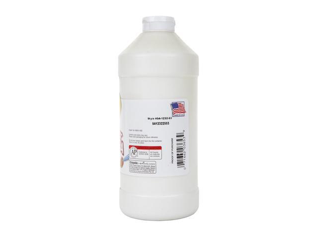 Crayola. 541232053 Premier Tempera Paint, White, 32 oz