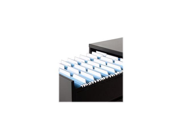 Smead ProTab 10% Recycled Hanging File Folder 3-Tab Letter Size Blue 20/Box (64210)