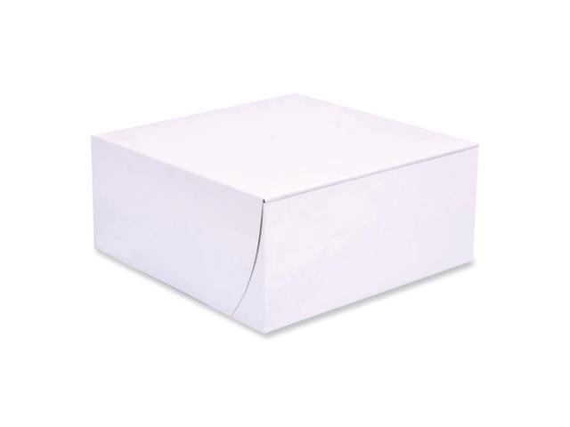 Southern Champion Tray SCT Bakery Boxes Standard 9 x 9 x 4 White Paper 200/Carton 1561