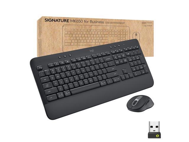 Logitech Signature MK650 Combo for Business Wireless Mouse and Keyboard Graphite (920-010909)
