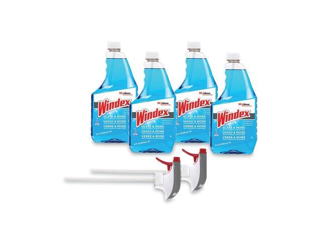 Original Glass Cleaner Fresh Scent 32 oz Spray Bottle 4/Carton 327171