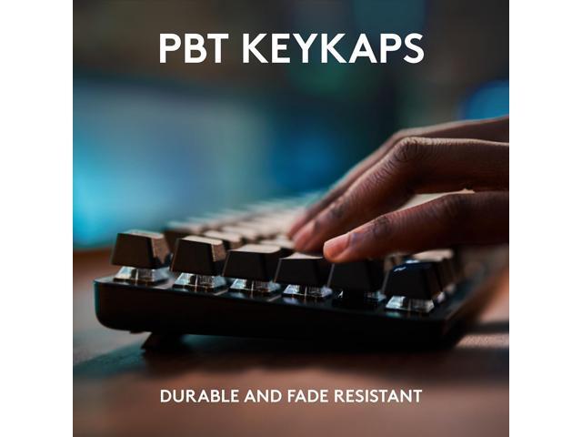 Logitech - G413 TKL SE Tenkeyless Wired Mechanical Tactile Switch Gaming Keyboard for Windows/Mac with Backlit Keys - Black - image 10