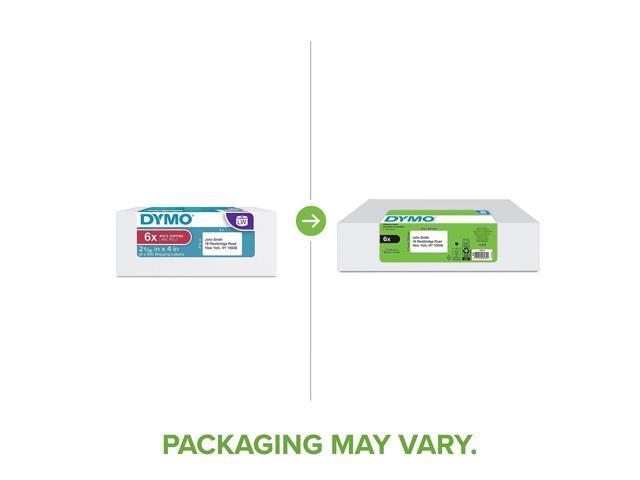 Dymo Labels LabelWriter 4'Wx2-1/4'H 6 RL/PK White 2050765